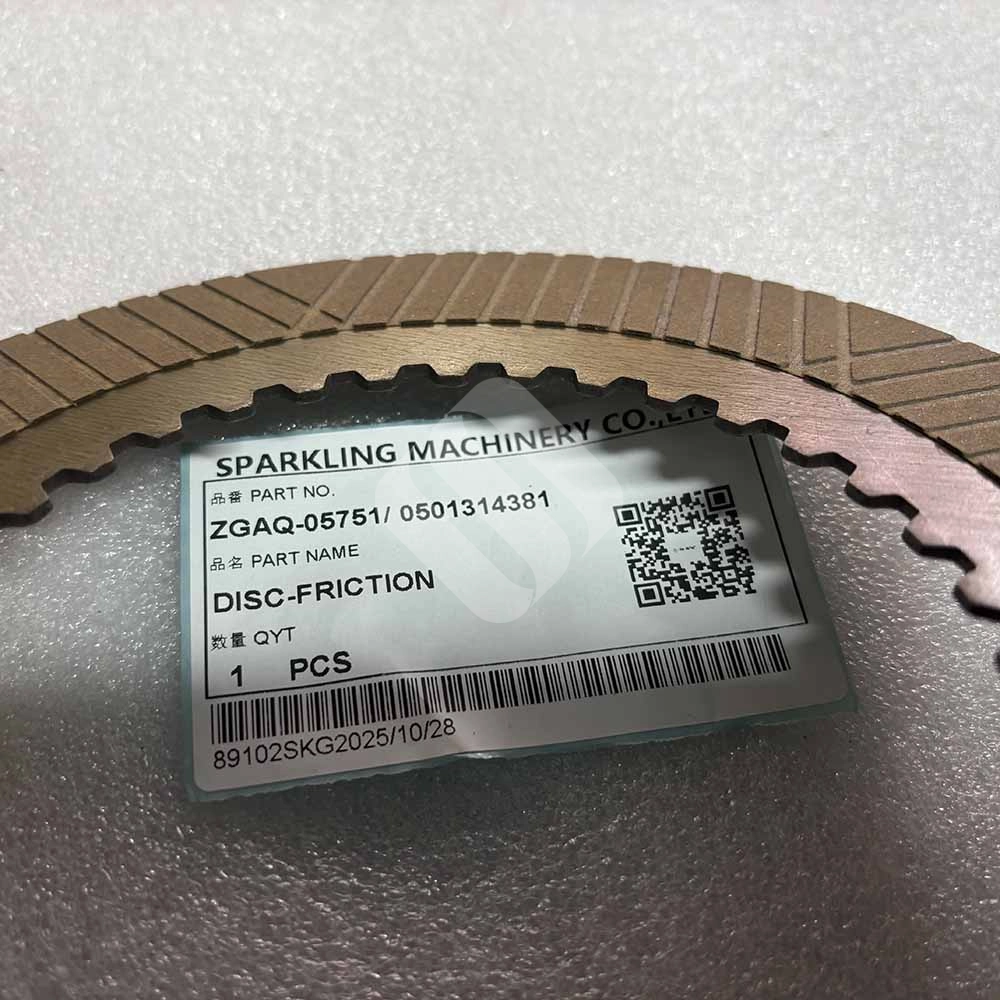 Doosan HIGH-QUALITY EXCAVATOR PARTS MADE IN CHINA NEW ZGAQ-05751 0501314381 DISC-FRICTION SPARKLING MACHINERY Doosan HIGH-QUALITY EXCAVATOR PARTS MADE IN CHINA NEW ZGAQ-05751/0501314381 DISC-FRICTION SPARKLING MACHINERY