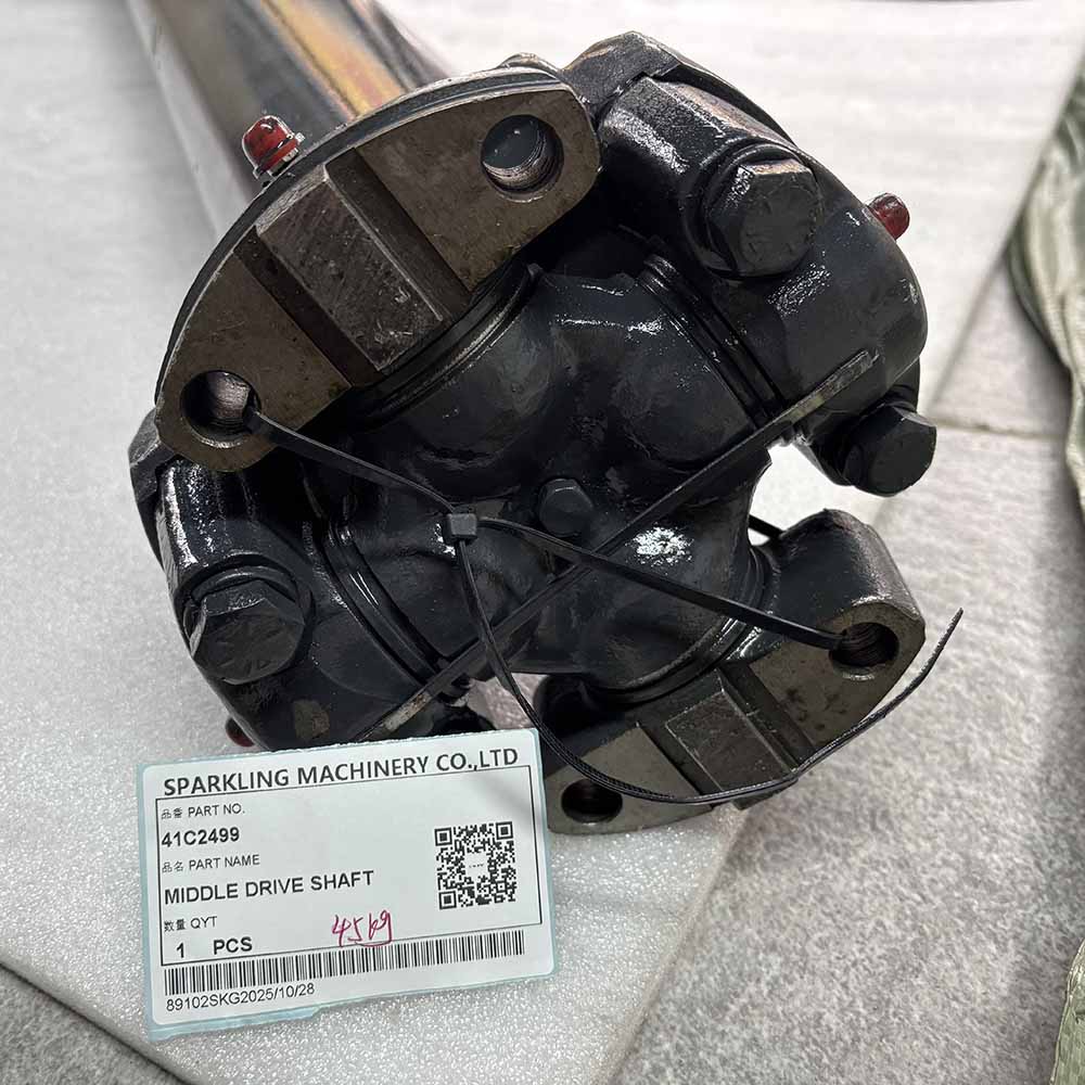 Liugong HIGH-QUALITY EXCAVATOR PARTS MADE IN CHINA NEW 41C2499 MIDDLE DRIVE SHAFT SPARKLING MACHINERY