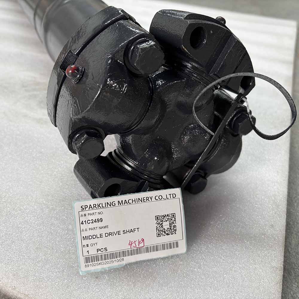 Liugong HIGH-QUALITY EXCAVATOR PARTS MADE IN CHINA NEW 41C2499 MIDDLE DRIVE SHAFT SPARKLING MACHINERY