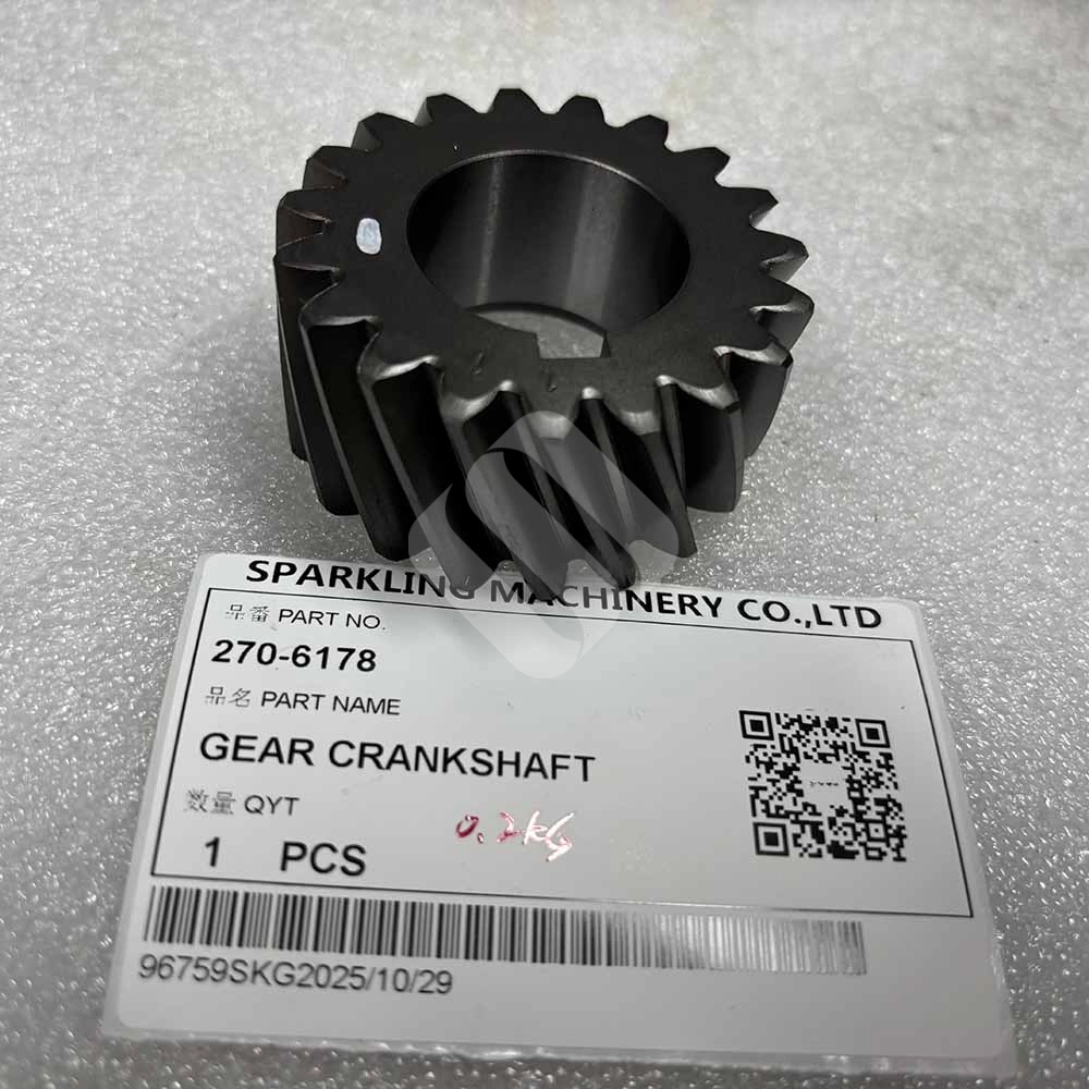HIGH-QUALITY 270-6178 GEAR CRANKSHAFT for Caterpillar Engine Equipment 303.5C, 303.5D, 303C CR, 304C CR, 304D CR Excavators HIGH-QUALITY 270-6178 GEAR CRANKSHAFT for Caterpillar Engine Equipment 303.5C, 303.5D, 303C CR, 304C CR, 304D CR Excavators