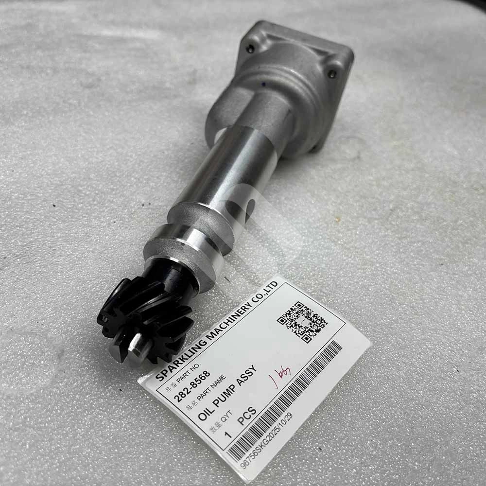Caterpillar HIGH-QUALITY EXCAVATOR PARTS MADE IN CHINA NEW 303.5D 303C 304C 305D 282-8568 OIL PUMP ASSY SPARKLING MACHINERY Caterpillar HIGH-QUALITY EXCAVATOR PARTS MADE IN CHINA NEW 303.5D 303C 304C 305D 282-8568 OIL PUMP ASSY SPARKLING MACHINERY