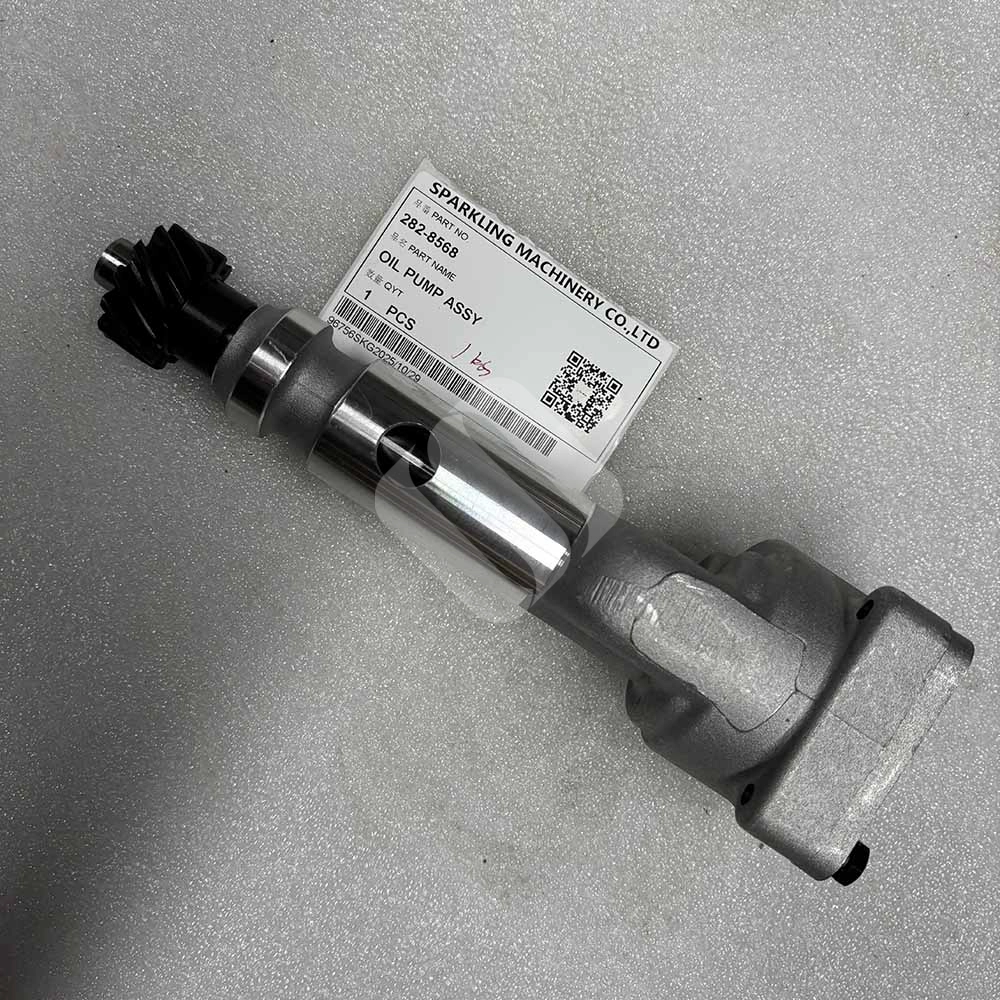 Caterpillar HIGH-QUALITY EXCAVATOR PARTS MADE IN CHINA NEW 303.5D 303C 304C 305D 282-8568 OIL PUMP ASSY SPARKLING MACHINERY Caterpillar HIGH-QUALITY EXCAVATOR PARTS MADE IN CHINA NEW 303.5D 303C 304C 305D 282-8568 OIL PUMP ASSY SPARKLING MACHINERY