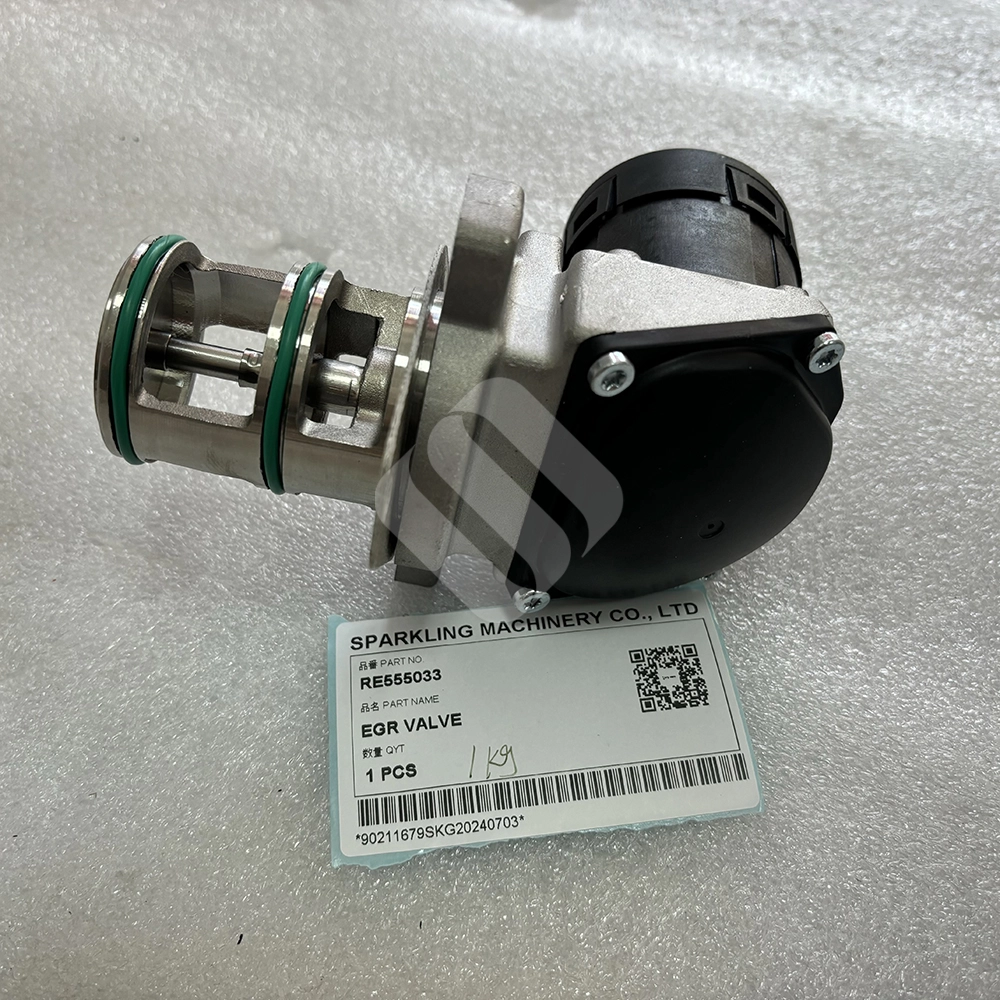 MADE IN CHINA SPARKLING MACHINERY NEW 350GLC 803M 853M RE555033 EGR VALVE MADE IN CHINA SPARKLING MACHINERY NEW 350GLC 803M 853M RE555033 EGR VALVE