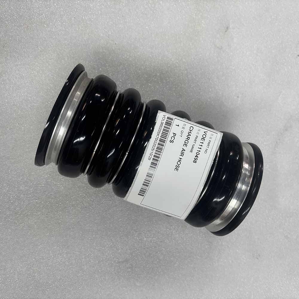 VOLVO EXCAVATOR PARTS MADE IN CHINA NEW EC160B EC180B EC210B EC220D ECR145C EW145B VOE11110498 CHARGE AIR HOSE SPARKLING MACHINERY