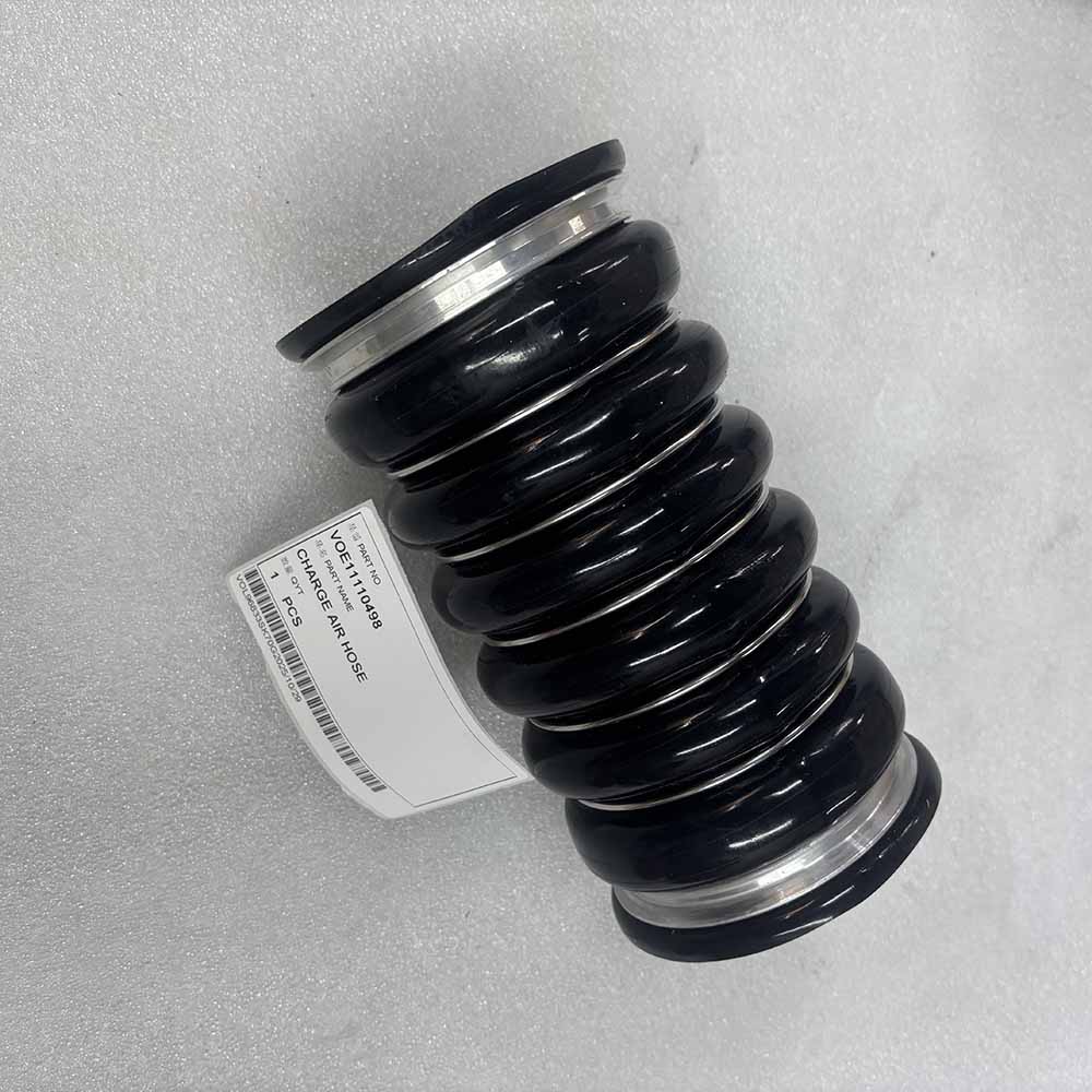VOLVO EXCAVATOR PARTS MADE IN CHINA NEW EC160B EC180B EC210B EC220D ECR145C EW145B VOE11110498 CHARGE AIR HOSE SPARKLING MACHINERY
