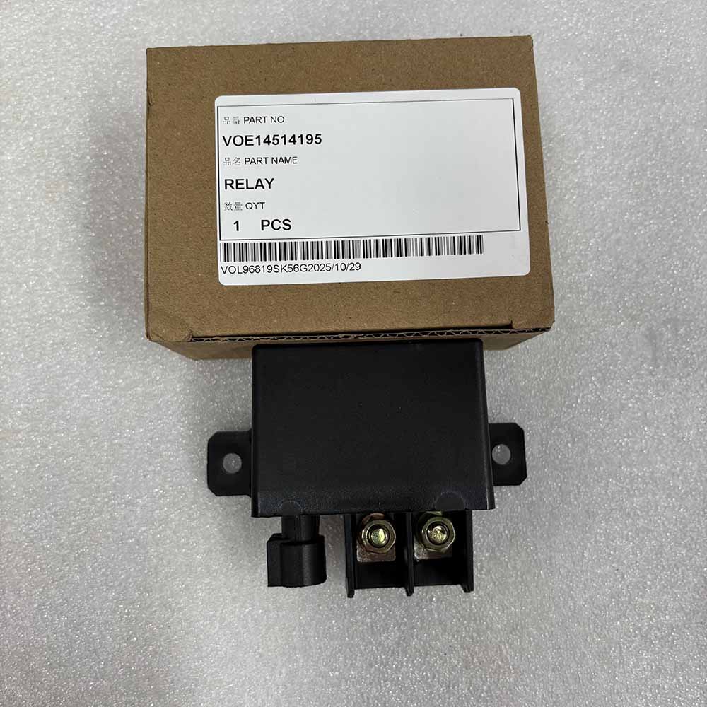 VOLVO EXCAVATOR PARTS MADE IN CHINA NEW EC135B EC140B EC160B EC180B VOE14514195 RELAY SPARKLING MACHINERY