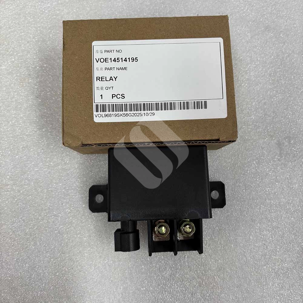 VOLVO EXCAVATOR PARTS MADE IN CHINA NEW EC135B EC140B EC160B EC180B VOE14514195 RELAY SPARKLING MACHINERY VOLVO EXCAVATOR PARTS MADE IN CHINA NEW EC135B EC140B EC160B EC180B VOE14514195 RELAY SPARKLING MACHINERY