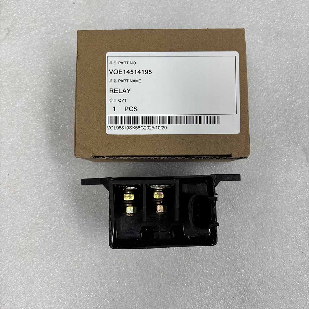 VOLVO EXCAVATOR PARTS MADE IN CHINA NEW EC135B EC140B EC160B EC180B VOE14514195 RELAY SPARKLING MACHINERY