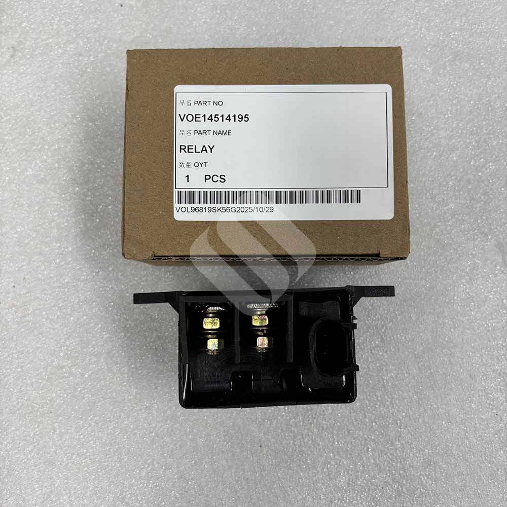 VOLVO EXCAVATOR PARTS MADE IN CHINA NEW EC135B EC140B EC160B EC180B VOE14514195 RELAY SPARKLING MACHINERY VOLVO EXCAVATOR PARTS MADE IN CHINA NEW EC135B EC140B EC160B EC180B VOE14514195 RELAY SPARKLING MACHINERY