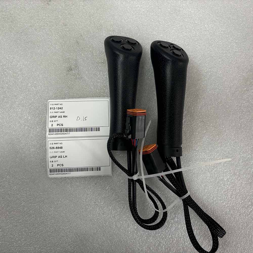 Caterpillar EXCAVATOR PARTS MADE IN CHINA NEW 320 323 336 345GC 512-1242 GRIP AS RH 526-8848 GRIP AS LH SENSOR SPARKLING MACHINERY