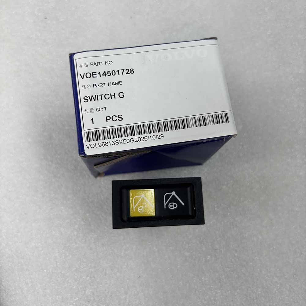 VOLVO EXCAVATOR PARTS MADE IN CHINA NEW EC135B EC140 EC140B EC150 EC160B EC180B VOE14501728 SWITCH G SPARKLING MACHINERY