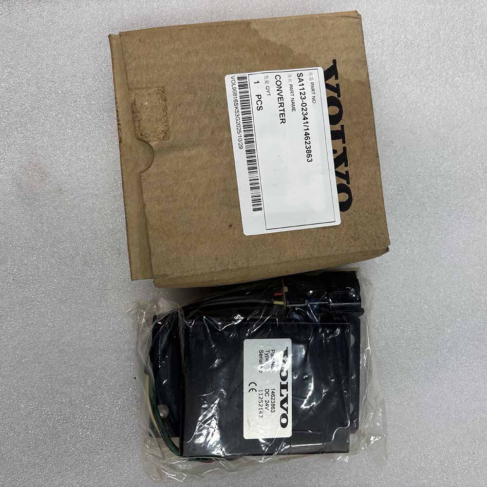 VOLVO EXCAVATOR PARTS MADE IN CHINA NEW EC160B EC180B EC290B EC240B EW170 SA1123-02341/14623863 CONVERTER SPARKLING MACHINERY
