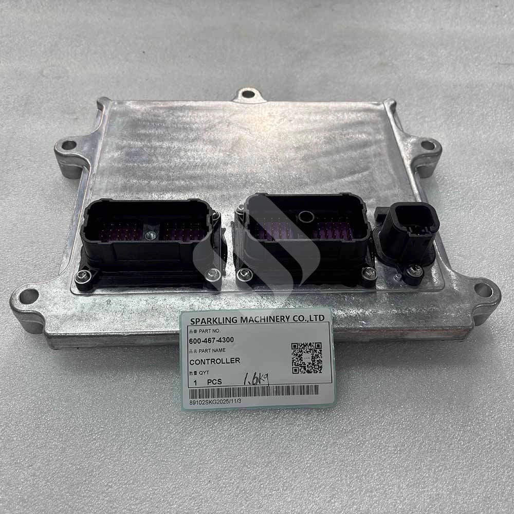 Komatsu EXCAVATOR PARTS MADE IN CHINA NEW 600-467-4300 CONTROLER SPARKLING MACHINERY Komatsu EXCAVATOR PARTS MADE IN CHINA NEW 600-467-4300 CONTROLER SPARKLING MACHINERY