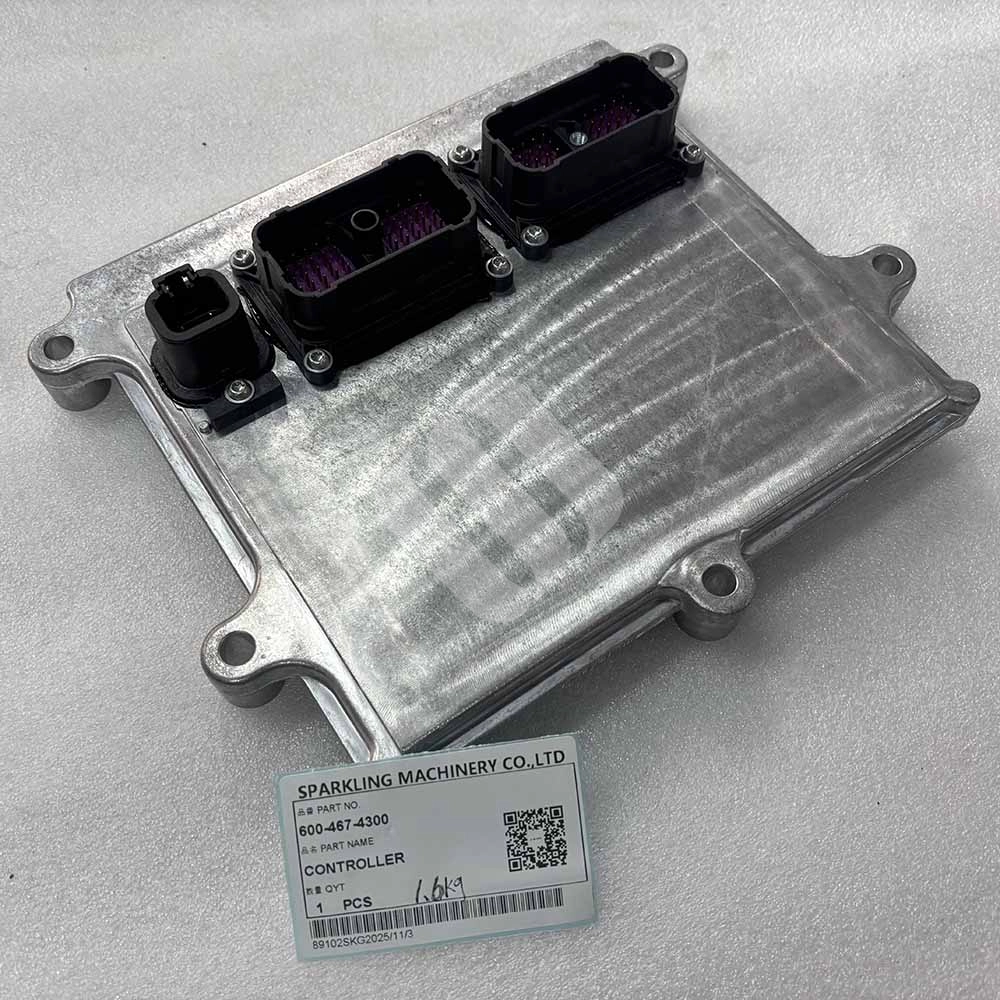 Komatsu EXCAVATOR PARTS MADE IN CHINA NEW 600-467-4300 CONTROLER SPARKLING MACHINERY Komatsu EXCAVATOR PARTS MADE IN CHINA NEW 600-467-4300 CONTROLER SPARKLING MACHINERY