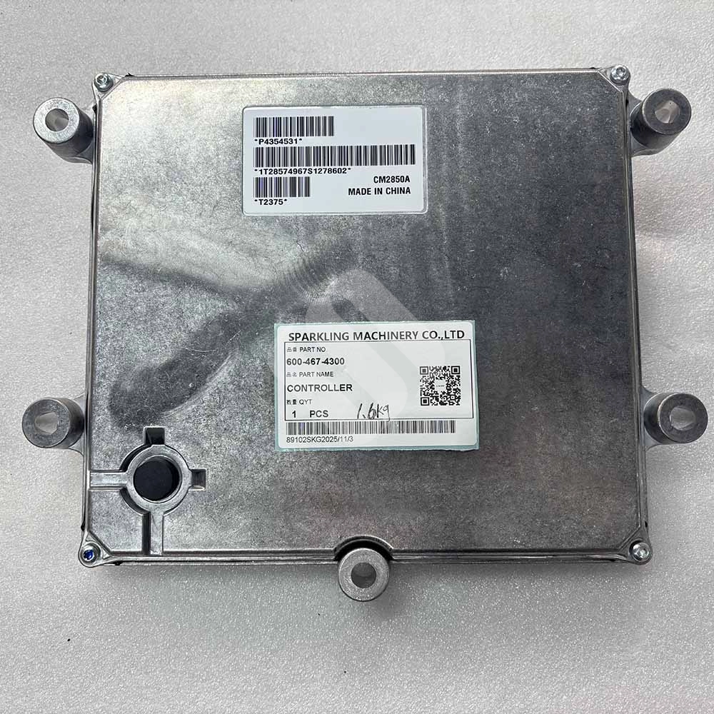 Komatsu EXCAVATOR PARTS MADE IN CHINA NEW 600-467-4300 CONTROLER SPARKLING MACHINERY Komatsu EXCAVATOR PARTS MADE IN CHINA NEW 600-467-4300 CONTROLER SPARKLING MACHINERY