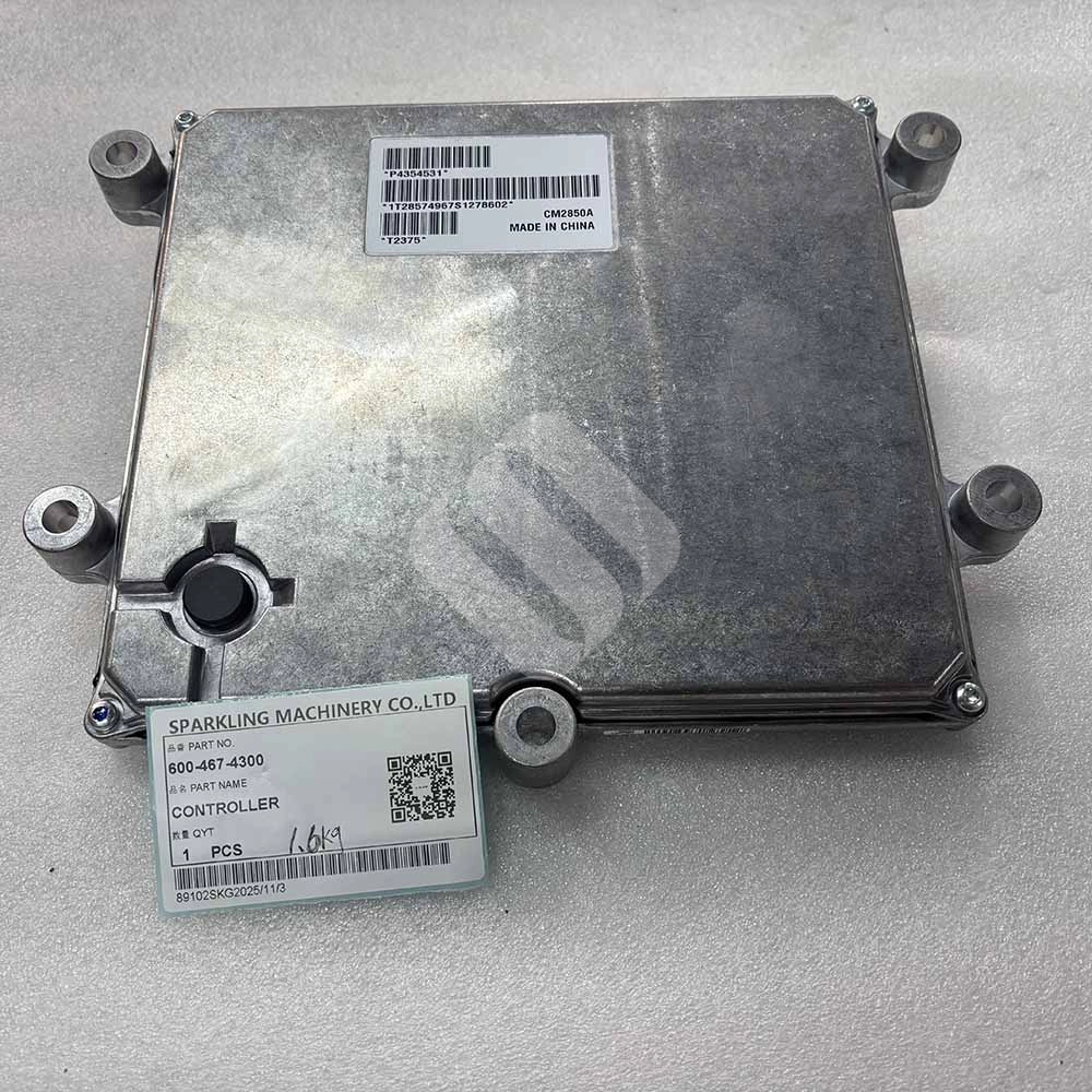 Komatsu EXCAVATOR PARTS MADE IN CHINA NEW 600-467-4300 CONTROLER SPARKLING MACHINERY Komatsu EXCAVATOR PARTS MADE IN CHINA NEW 600-467-4300 CONTROLER SPARKLING MACHINERY