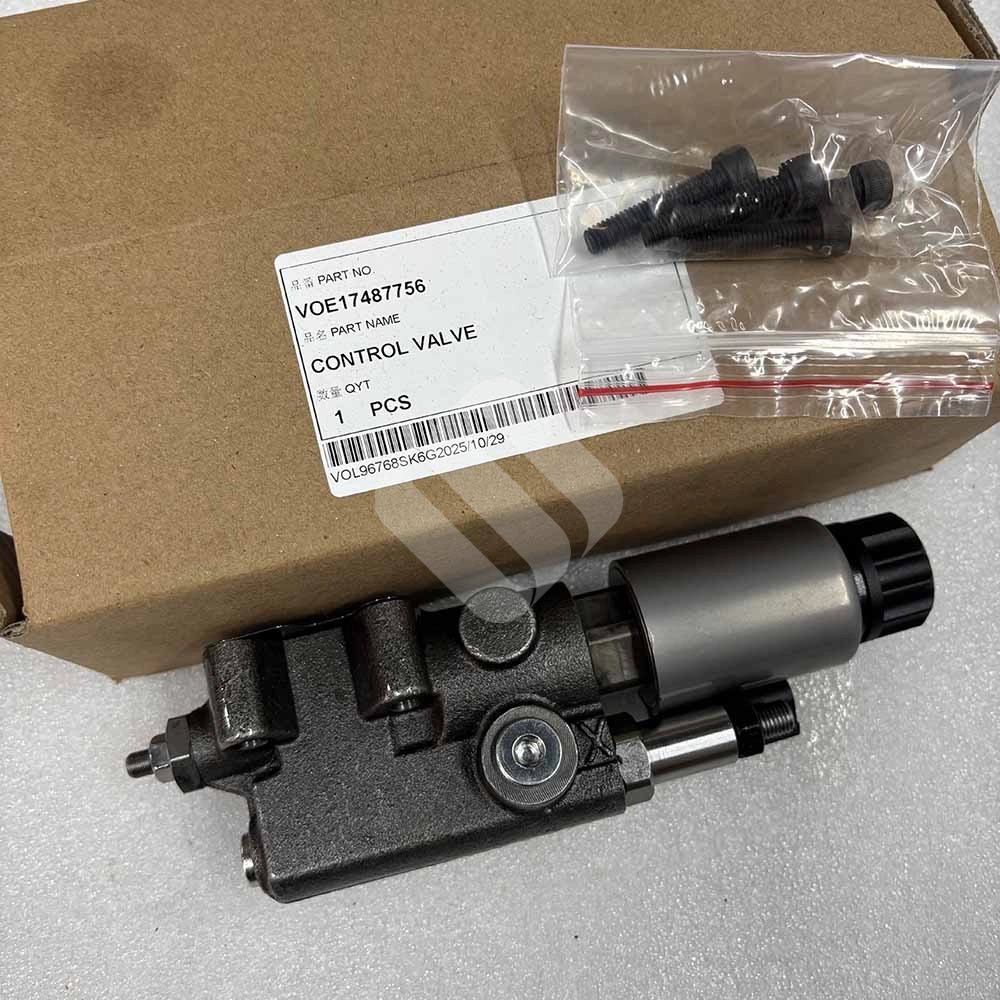 VOLVO EXCAVATOR PARTS MADE IN CHINA NEW A25G A30G A35G A40G A45G VOE17487756 CONTROL VALVE SPARKLING MACHINERY VOLVO EXCAVATOR PARTS MADE IN CHINA NEW A25G A30G A35G A40G A45G VOE17487756 CONTROL VALVE SPARKLING MACHINERY