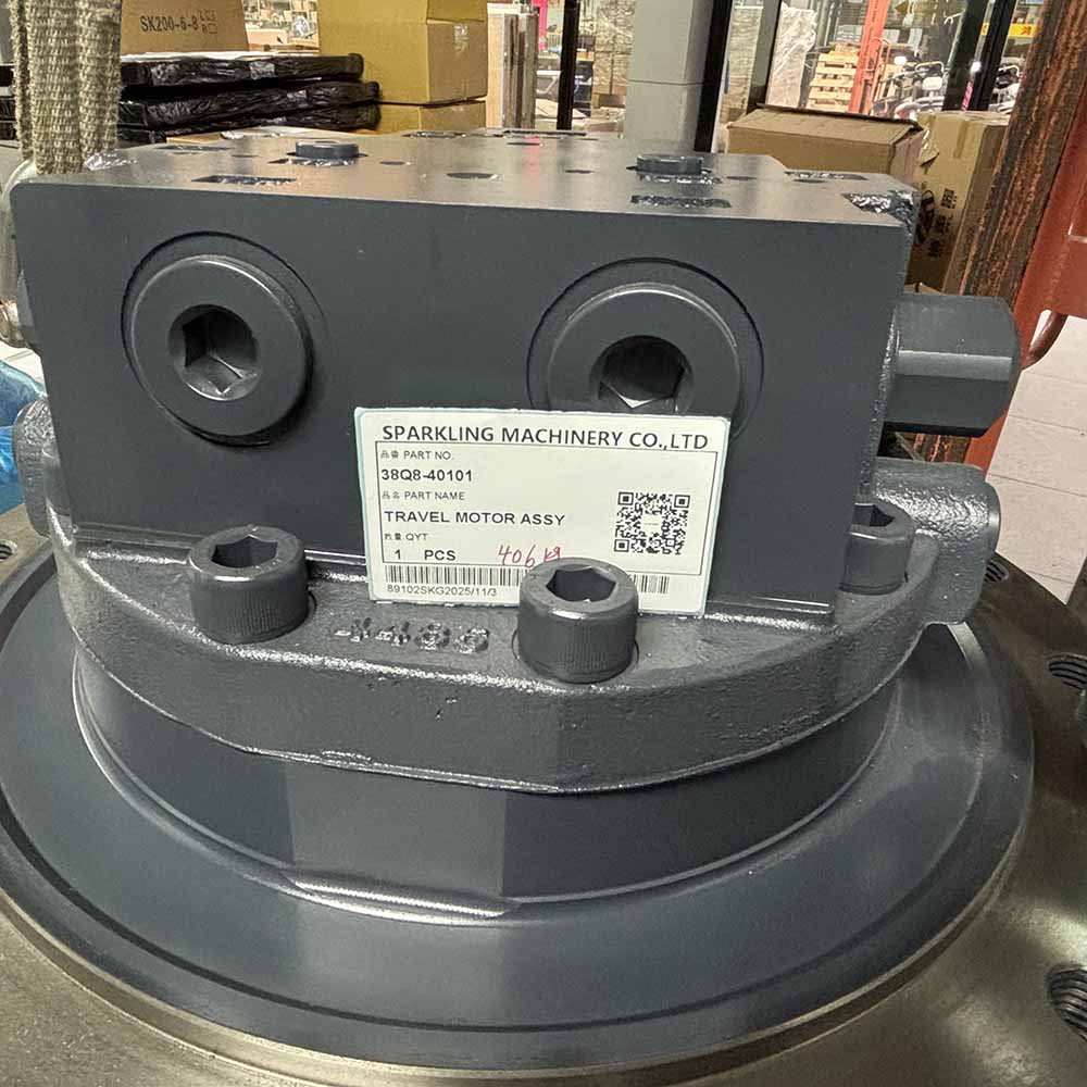 38Q8-40101-Travel-Motor-Hydraulic-Port-Connections-Specifications