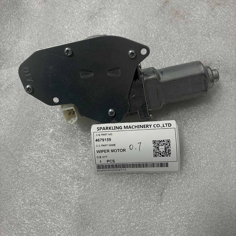 Hitachi EXCAVATOR PARTS MADE IN CHINA NEW ZX27U-3 ZX27U-3F ZX29U-3 ZX29U-3F ZX30U-3 4679159 WIPER MOTOR SPARKLING MACHINERY