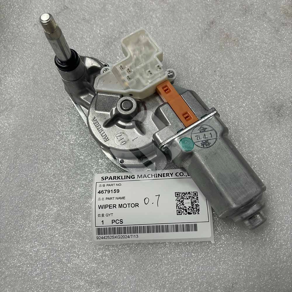 Hitachi EXCAVATOR PARTS MADE IN CHINA NEW ZX27U-3 ZX27U-3F ZX29U-3 ZX29U-3F ZX30U-3 4679159 WIPER MOTOR SPARKLING MACHINERY Hitachi EXCAVATOR PARTS MADE IN CHINA NEW ZX27U-3 ZX27U-3F ZX29U-3 ZX29U-3F ZX30U-3 4679159 WIPER MOTOR SPARKLING MACHINERY