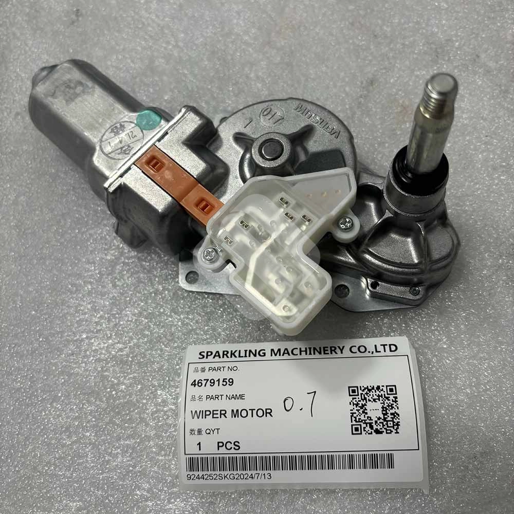 Hitachi EXCAVATOR PARTS MADE IN CHINA NEW ZX27U-3 ZX27U-3F ZX29U-3 ZX29U-3F ZX30U-3 4679159 WIPER MOTOR SPARKLING MACHINERY Hitachi EXCAVATOR PARTS MADE IN CHINA NEW ZX27U-3 ZX27U-3F ZX29U-3 ZX29U-3F ZX30U-3 4679159 WIPER MOTOR SPARKLING MACHINERY
