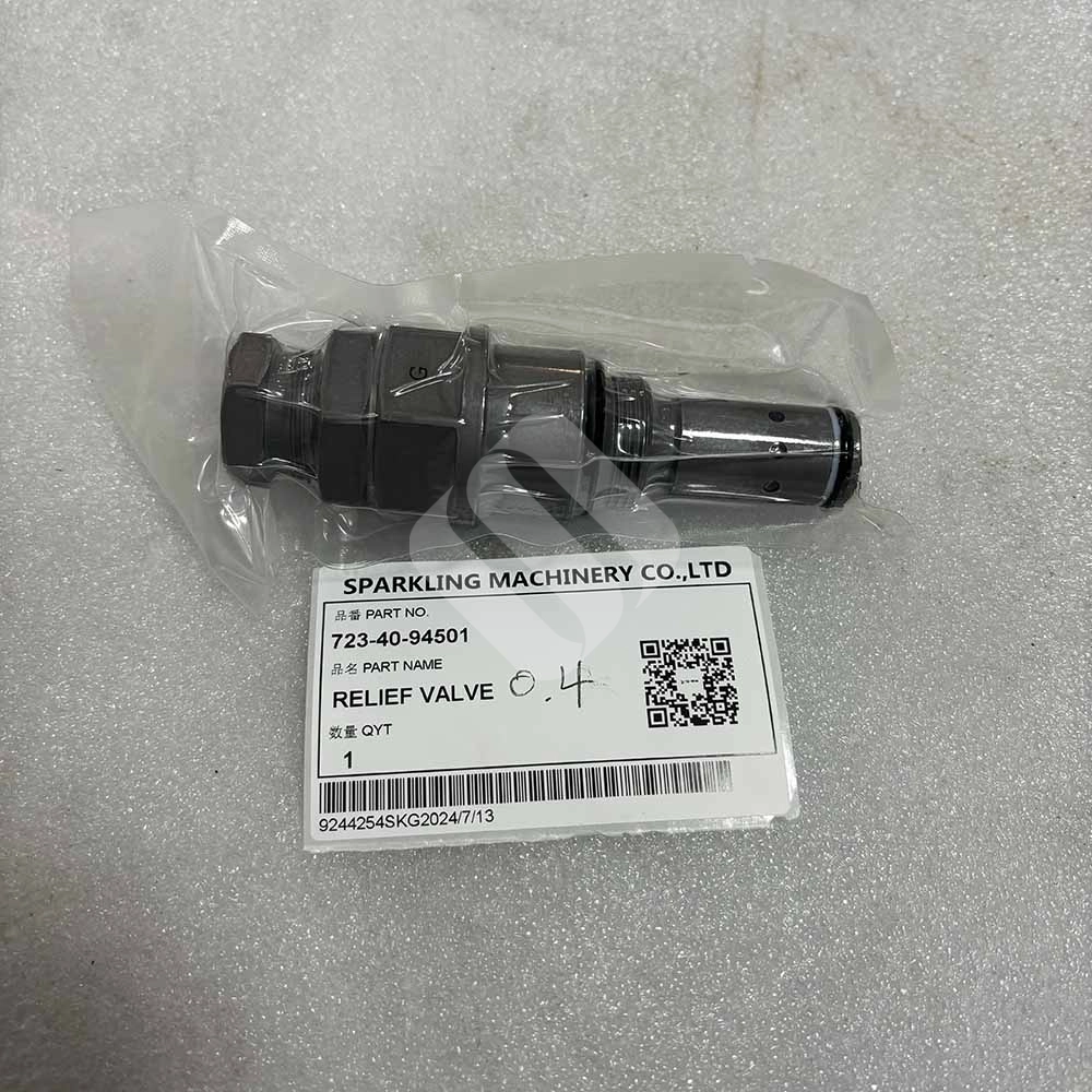 Komatsu EXCAVATOR PARTS MADE IN CHINA NEW HB205 HB215 PC200 PC210 PC220 PC240 PC290 723-40-94501 RELIEF VALVE SPARKLING MACHINERY Komatsu EXCAVATOR PARTS MADE IN CHINA NEW HB205 HB215 PC200 PC210 PC220 PC240 PC290 723-40-94501 RELIEF VALVE SPARKLING MACHINERY