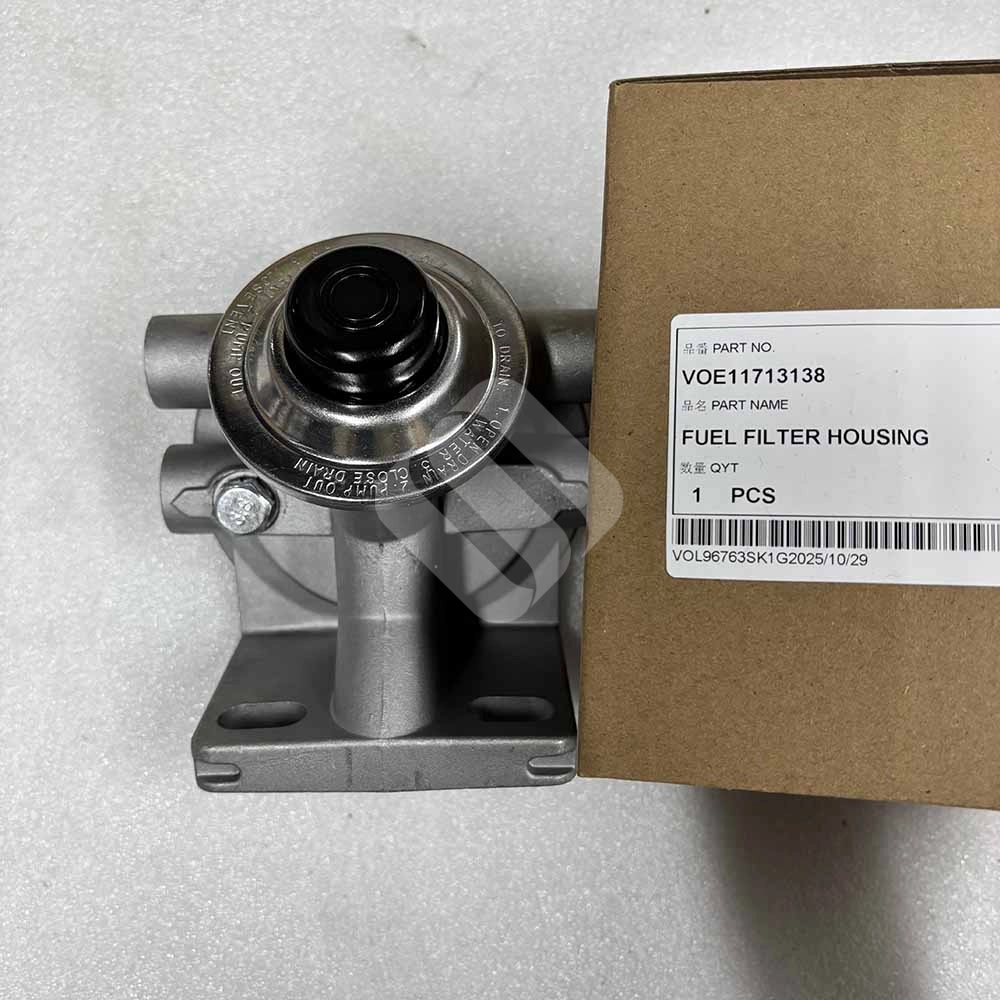 VOLVO EXCAVATOR PARTS MADE IN CHINA NEW BL60 BL61 EC180B L110E L120E EC210B VOE11713138 FUEL FILTER HOUSING SPARKLING MACHINERY VOLVO EXCAVATOR PARTS MADE IN CHINA NEW BL60 BL61 EC180B L110E L120E EC210B VOE11713138 FUEL FILTER HOUSING SPARKLING MACHINERY