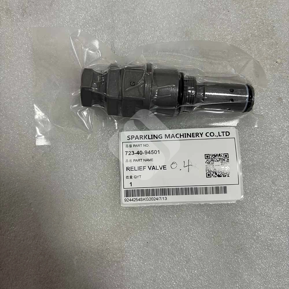 Komatsu EXCAVATOR PARTS MADE IN CHINA NEW HB205 HB215 PC200 PC210 PC220 PC240 PC290 723-40-94501 RELIEF VALVE SPARKLING MACHINERY Komatsu EXCAVATOR PARTS MADE IN CHINA NEW HB205 HB215 PC200 PC210 PC220 PC240 PC290 723-40-94501 RELIEF VALVE SPARKLING MACHINERY