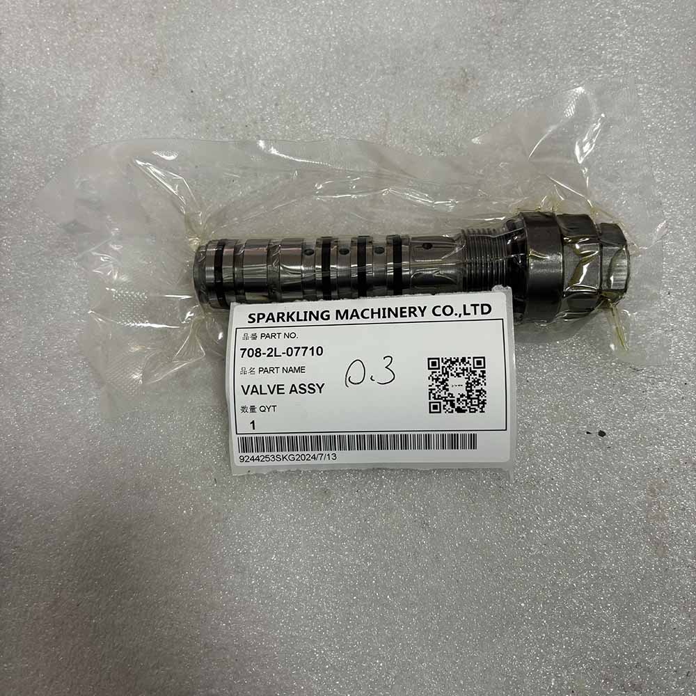 Komatsu EXCAVATOR PARTS MADE IN CHINA NEW HB205 HB215 PC200 PC200LL PC210 PC220 708-2L-07710 VALVE ASSY SPARKLING MACHINERY