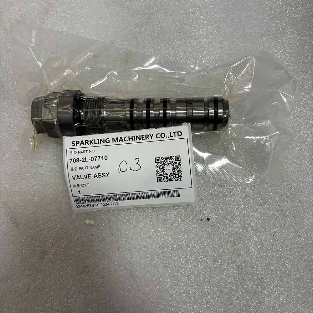 Komatsu EXCAVATOR PARTS MADE IN CHINA NEW HB205 HB215 PC200 PC200LL PC210 PC220 708-2L-07710 VALVE ASSY SPARKLING MACHINERY