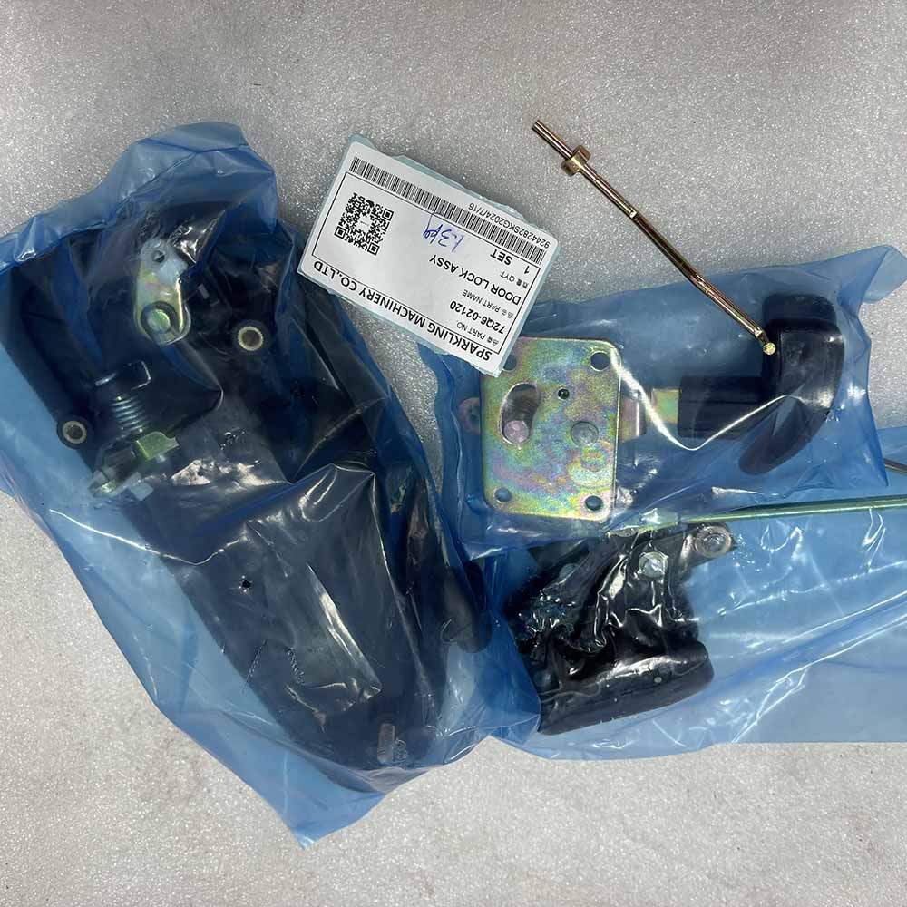 Hyundai EXCAVATOR PARTS MADE IN CHINA NEW R1200-9 R140LC9 R140W9 R145CR9 R160LC9 R170W9 72Q6-02120 DOOR LOCK ASSY SPARKLING MACHINERY