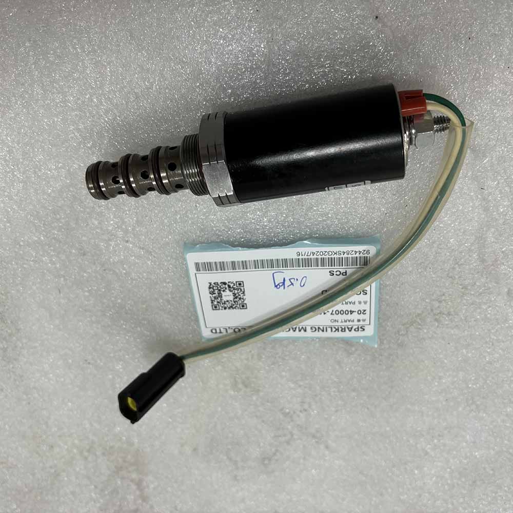 KOMATSU EXCAVATOR PARTS MADE IN CHINA NEW PC130-7 20-40007-109 SOLENOID SPARKLING MACHINERY