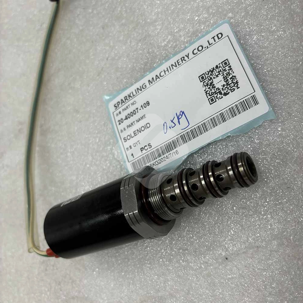 KOMATSU EXCAVATOR PARTS MADE IN CHINA NEW PC130-7 20-40007-109 SOLENOID SPARKLING MACHINERY KOMATSU EXCAVATOR PARTS MADE IN CHINA NEW PC130-7 20-40007-109 SOLENOID SPARKLING MACHINERY