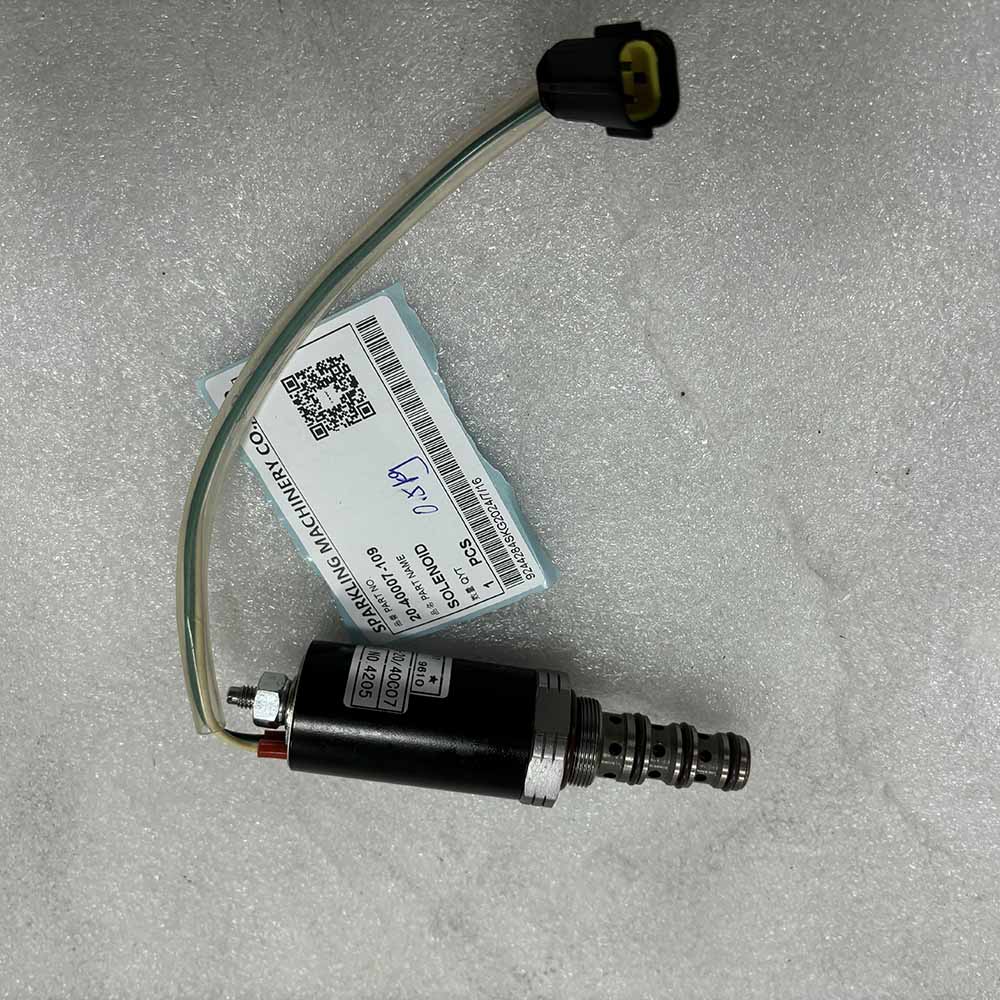 KOMATSU EXCAVATOR PARTS MADE IN CHINA NEW PC130-7 20-40007-109 SOLENOID SPARKLING MACHINERY