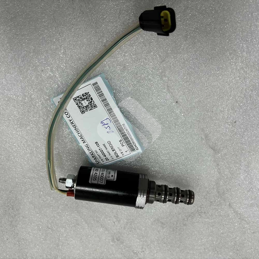 KOMATSU EXCAVATOR PARTS MADE IN CHINA NEW PC130-7 20-40007-109 SOLENOID SPARKLING MACHINERY KOMATSU EXCAVATOR PARTS MADE IN CHINA NEW PC130-7 20-40007-109 SOLENOID SPARKLING MACHINERY