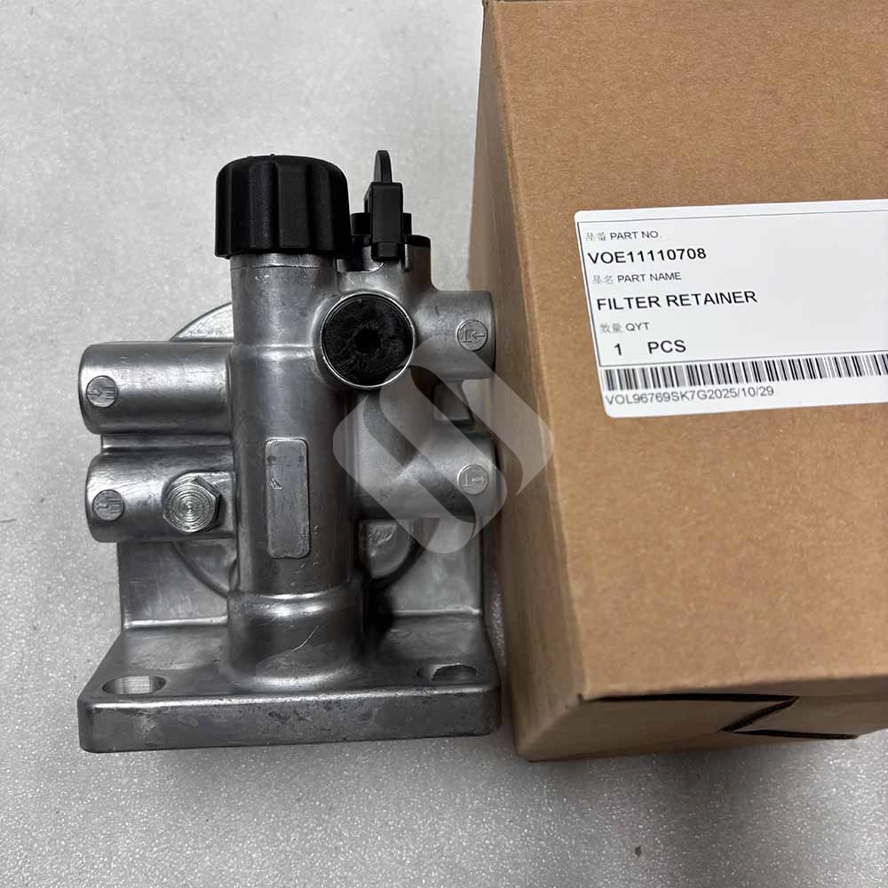 VOLVO EXCAVATOR PARTS MADE IN CHINA NEW DD120B DD120C DD140C EC140D EC140E VOE11110708 FILTER RETAINER SPARKLING MACHINERY VOLVO EXCAVATOR PARTS MADE IN CHINA NEW DD120B DD120C DD140C EC140D EC140E VOE11110708 FILTER RETAINER SPARKLING MACHINERY
