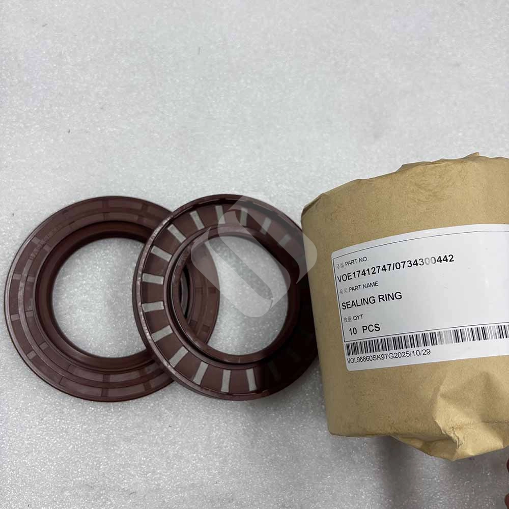 VOLVO EXCAVATOR PARTS MADE IN CHINA NEW EW140E EW145B EW160E EW180C VOE17412747 0734300442 SEALING RING SPARKLING MACHINERY VOLVO EXCAVATOR PARTS MADE IN CHINA NEW EW140E EW145B EW160E EW180C VOE17412747/0734300442 SEALING RING SPARKLING MACHINERY