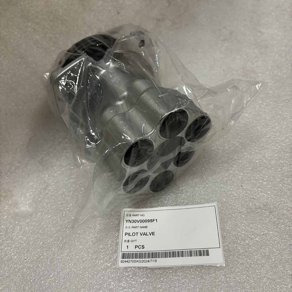 Kobelco EXCAVATOR PARTS MADE IN CHINA NEW SK235SRLC-1E SK235SR-1E SK235SRNLC-1E SK200LC-6ES YN30V00095F1 PILOT VALVE SPARKLING MACHINERY
