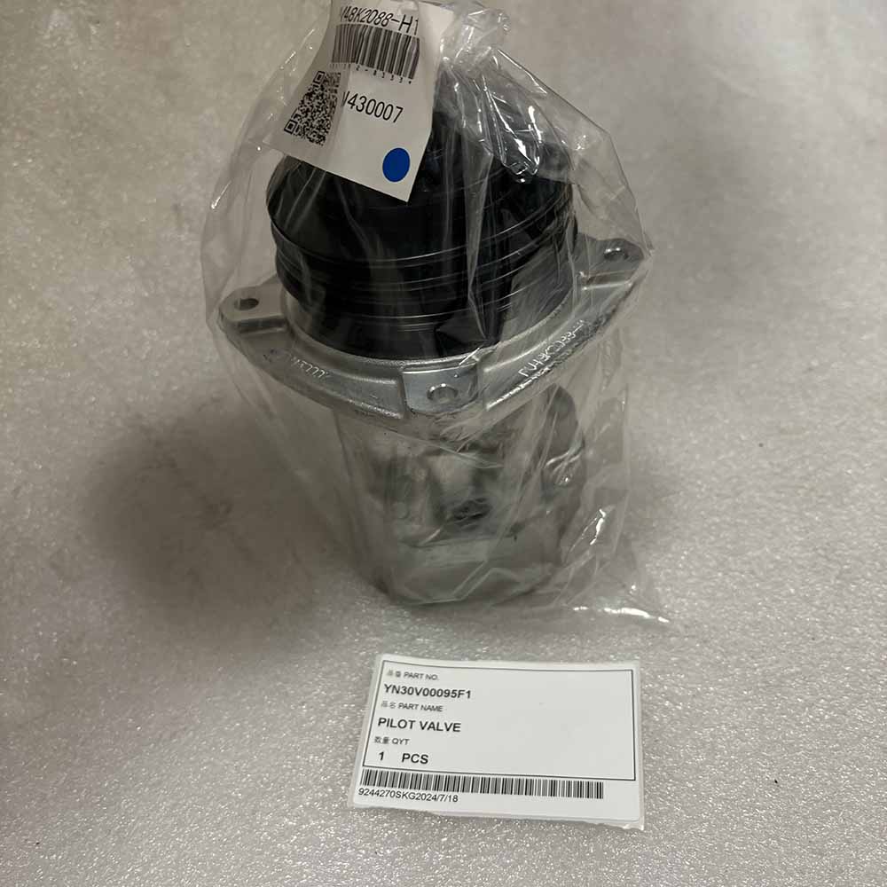 Kobelco EXCAVATOR PARTS MADE IN CHINA NEW SK235SRLC-1E SK235SR-1E SK235SRNLC-1E SK200LC-6ES YN30V00095F1 PILOT VALVE SPARKLING MACHINERY