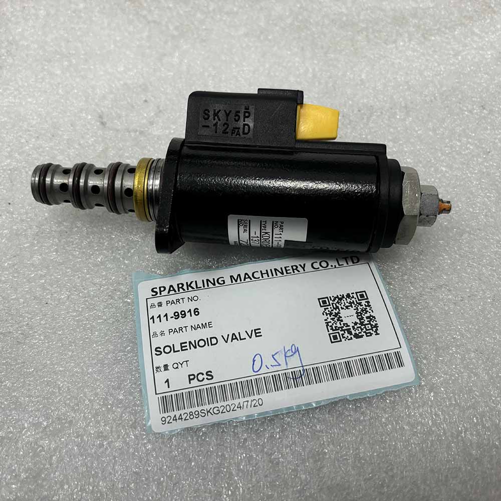 Caterpillar EXCAVATOR PARTS MADE IN CHINA NEW 307D 308D 311B 311C 312B 312C 111-9916 SOLENOID VALVE SPARKLING MACHINERY