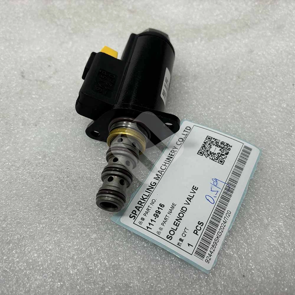 Caterpillar EXCAVATOR PARTS MADE IN CHINA NEW 307D 308D 311B 311C 312B 312C 111-9916 SOLENOID VALVE SPARKLING MACHINERY Caterpillar EXCAVATOR PARTS MADE IN CHINA NEW 307D 308D 311B 311C 312B 312C 111-9916 SOLENOID VALVE SPARKLING MACHINERY