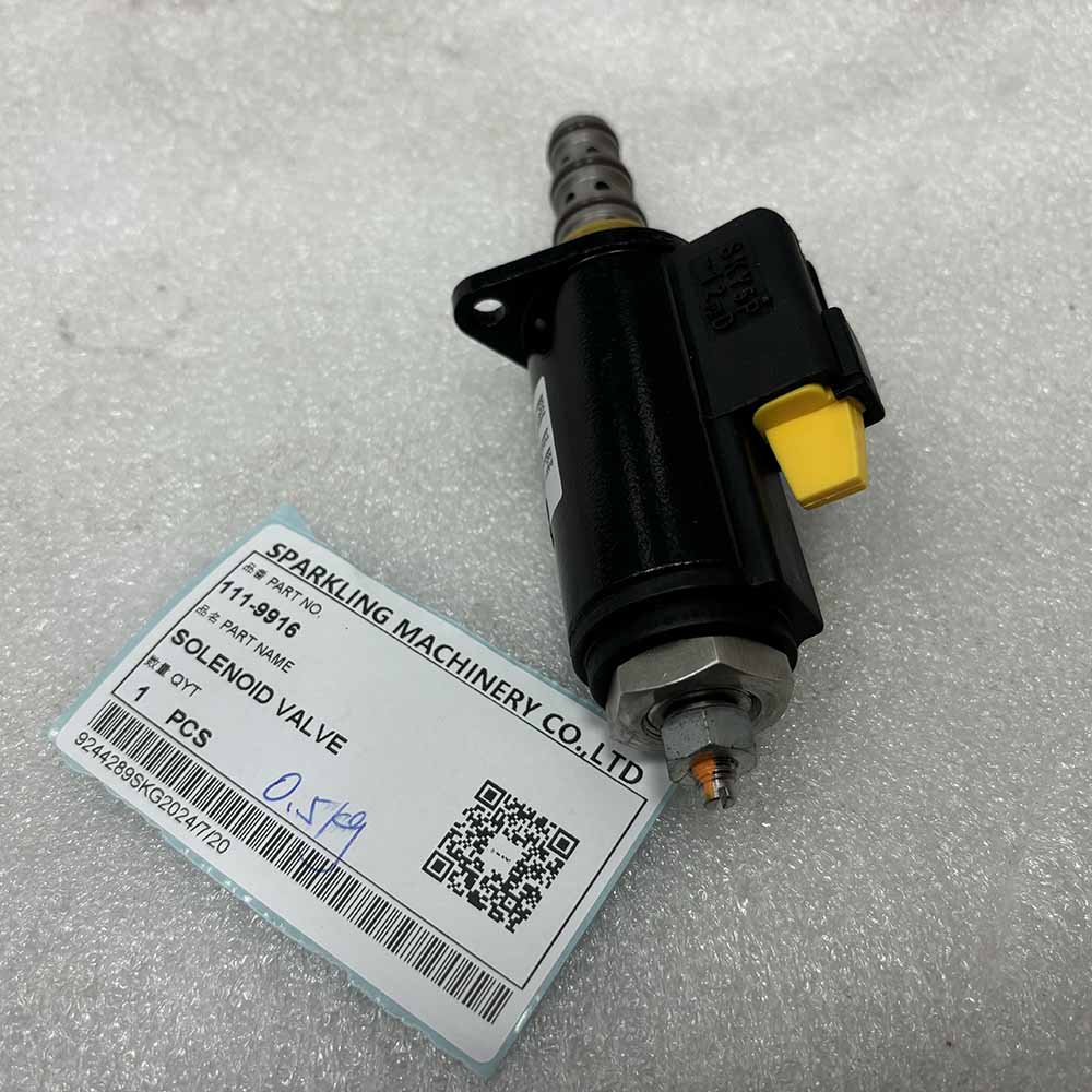 Caterpillar EXCAVATOR PARTS MADE IN CHINA NEW 307D 308D 311B 311C 312B 312C 111-9916 SOLENOID VALVE SPARKLING MACHINERY