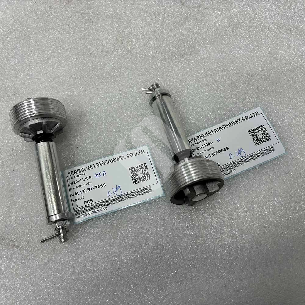 Doosan EXCAVATOR PARTS MADE IN CHINA NEW 2420-1124A VALVE;BY-PASS 3B SPARKLING MACHINERY Doosan EXCAVATOR PARTS MADE IN CHINA NEW 2420-1124A VALVE;BY-PASS 3B SPARKLING MACHINERY