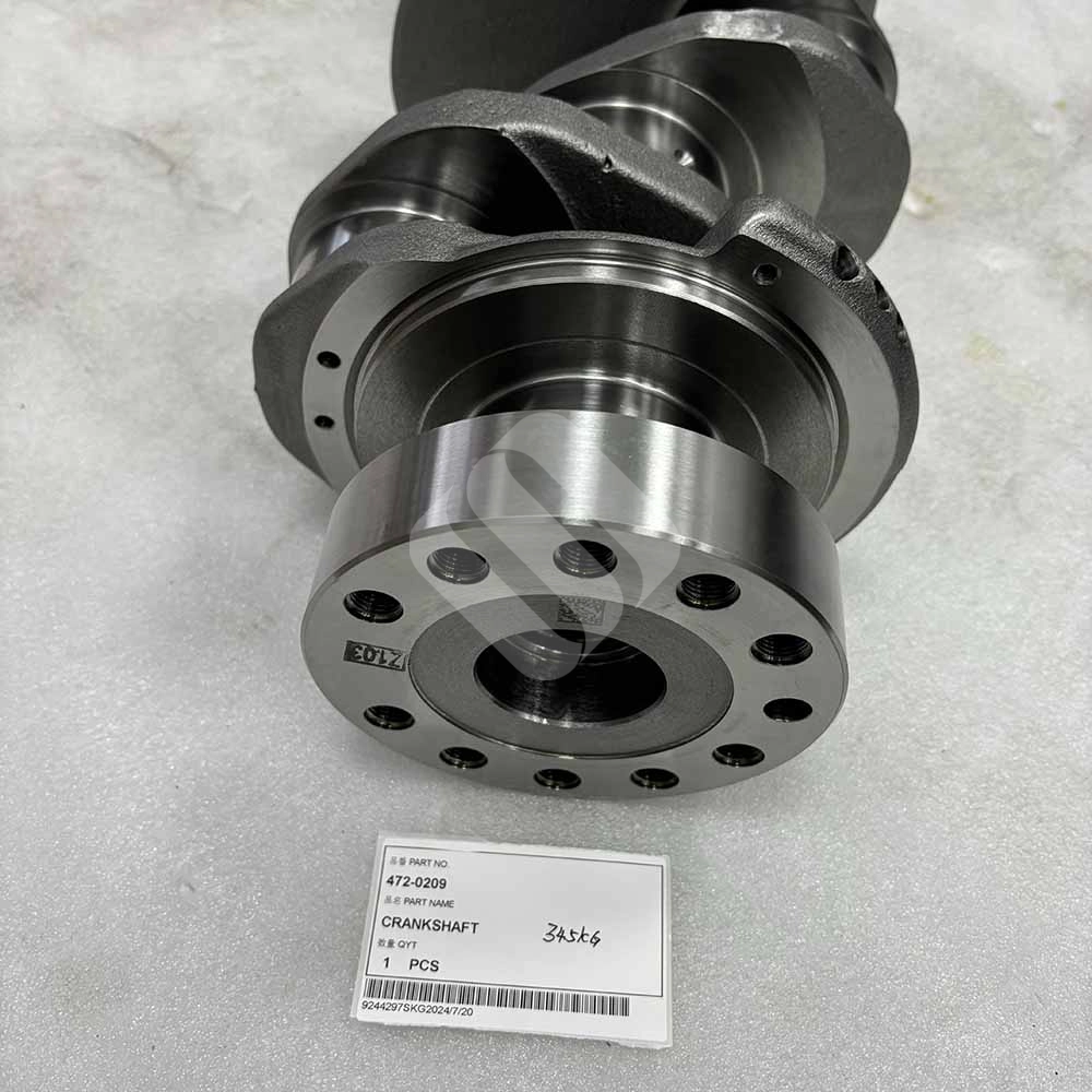 Weichai EXCAVATOR PARTS MADE IN CHINA NEW SK485-9 DX420 DX480 472-0209 CRANKSHAFT SPARKLING MACHINERY Weichai EXCAVATOR PARTS MADE IN CHINA NEW SK485-9 DX420 DX480 472-0209 CRANKSHAFT SPARKLING MACHINERY
