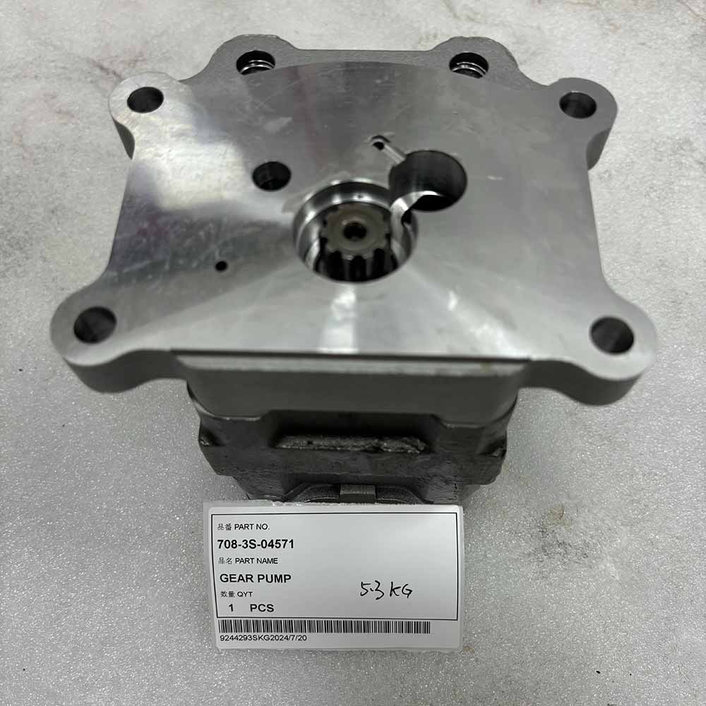 KOMATSU EXCAVATOR PARTS MADE IN CHINA NEW PC45MR PC55MR 708-3S-04571 GEAR PUMP SPARKLING MACHINERY