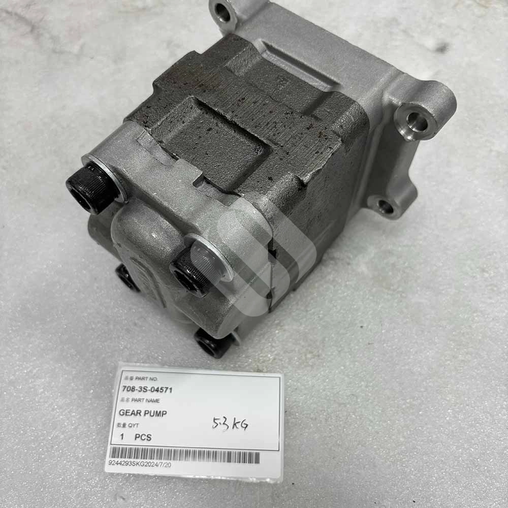 KOMATSU EXCAVATOR PARTS MADE IN CHINA NEW PC45MR PC55MR 708-3S-04571 GEAR PUMP SPARKLING MACHINERY KOMATSU EXCAVATOR PARTS MADE IN CHINA NEW PC45MR PC55MR 708-3S-04571 GEAR PUMP SPARKLING MACHINERY