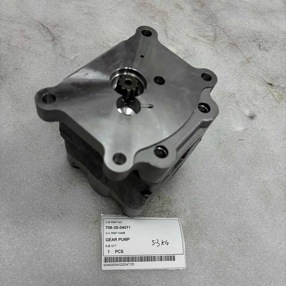 KOMATSU EXCAVATOR PARTS MADE IN CHINA NEW PC45MR PC55MR 708-3S-04571 GEAR PUMP SPARKLING MACHINERY