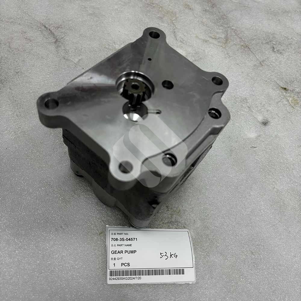 KOMATSU EXCAVATOR PARTS MADE IN CHINA NEW PC45MR PC55MR 708-3S-04571 GEAR PUMP SPARKLING MACHINERY KOMATSU EXCAVATOR PARTS MADE IN CHINA NEW PC45MR PC55MR 708-3S-04571 GEAR PUMP SPARKLING MACHINERY