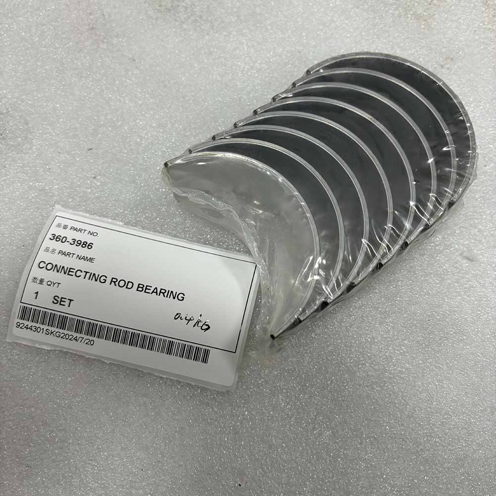 Caterpillar EXCAVATOR PARTS MADE IN CHINA NEW 312D2 312E 313D2 360-3986 CONNECTING ROD BEARING SPARKLING MACHINERY