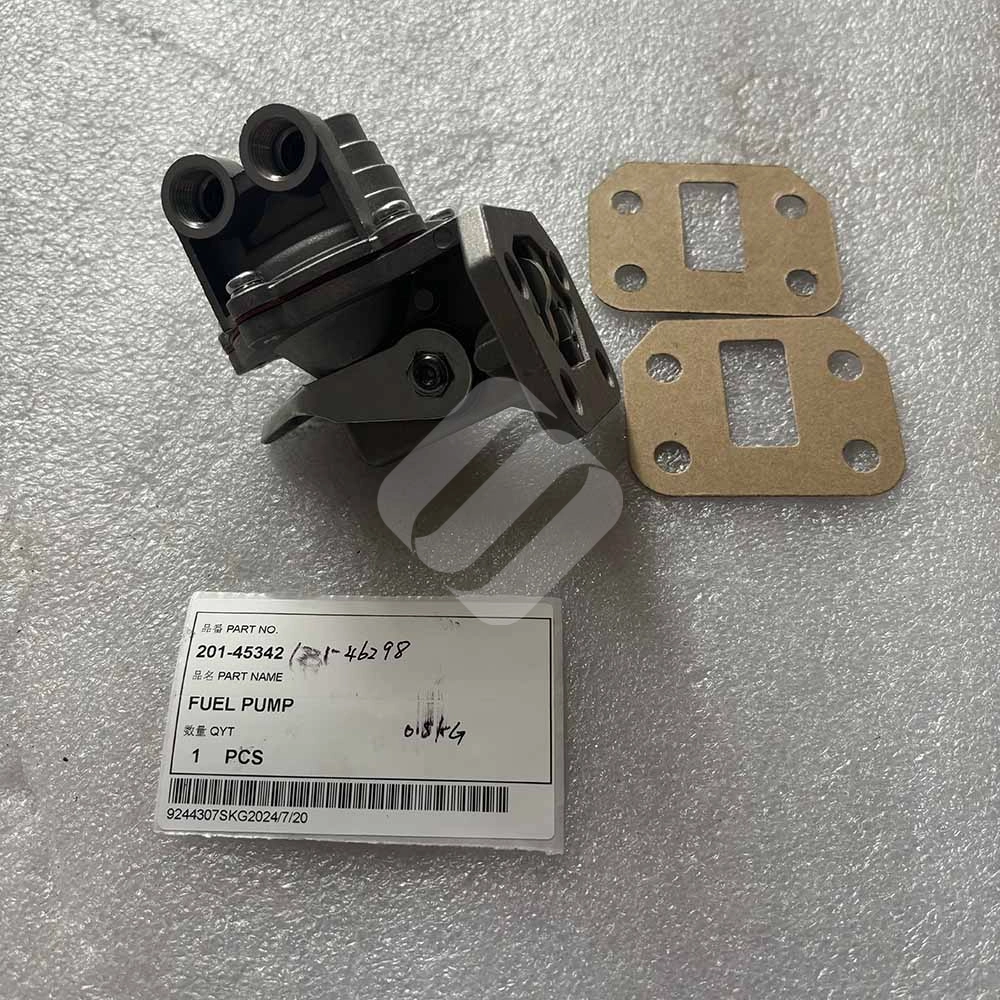 EXCAVATOR PARTS MADE IN CHINA NEW 201-45342 201-46298 FUEL PUMP SPARKLING MACHINERY EXCAVATOR PARTS MADE IN CHINA NEW 201-45342 201-46298 FUEL PUMP SPARKLING MACHINERY